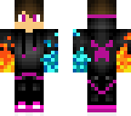 puple boy fire and water