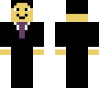 purple tie tux guy