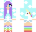 rainbow girl
