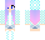 white and blue