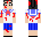 yandere chan with blood