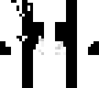 black and white dog