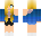 blond summer girl
