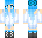 blue girl