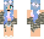 blue girl shines