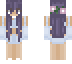 blue haired girl