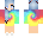 cute rainbow girl