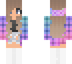 edit of ombre color girl