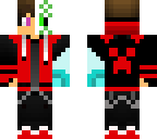 emerald mincart haves a hollow mask