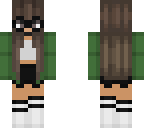 green sweater geek