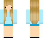 kawaii blue girl