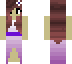 purple dress