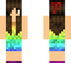 rainbow girl