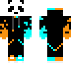 simplified panda fire and ice