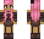 witch pink with hat