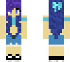 blue girl