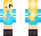 blue girl
