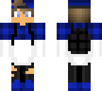 blue school boy