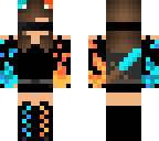 chibi fire and water bandana