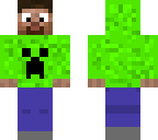 creeper hoodie steve