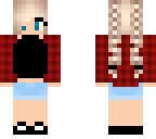 cute flannel girl