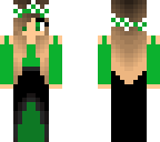 cute green vampire