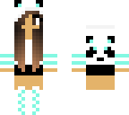 cute panda girl