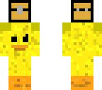 duck holding chest
