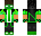 green fire boy 3 hoodied
