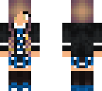 highschool girl blue