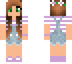lavender overalls