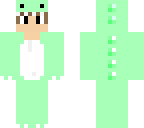 light green dinosaur onsie
