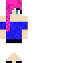 pink hair party girl