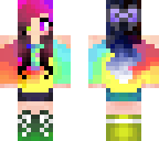 rainnbow as heckkk