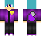 super sayan purple guy
