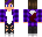 zay purple flannel