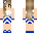blue beach girl