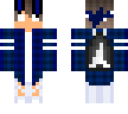 blue flannel boy