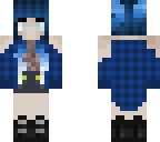 blue girl