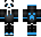 blue panda