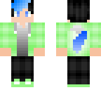 blue wolf boy