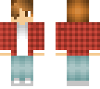 boy with flanel