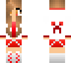 cute red creeper girl