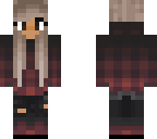 ombre red plaid gurl