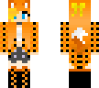 orange fox girl