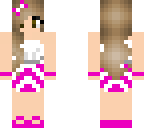 pink beach girl