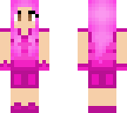 pink haired chick