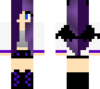 purple bat girl