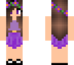 purple floral