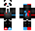 red and blue panda